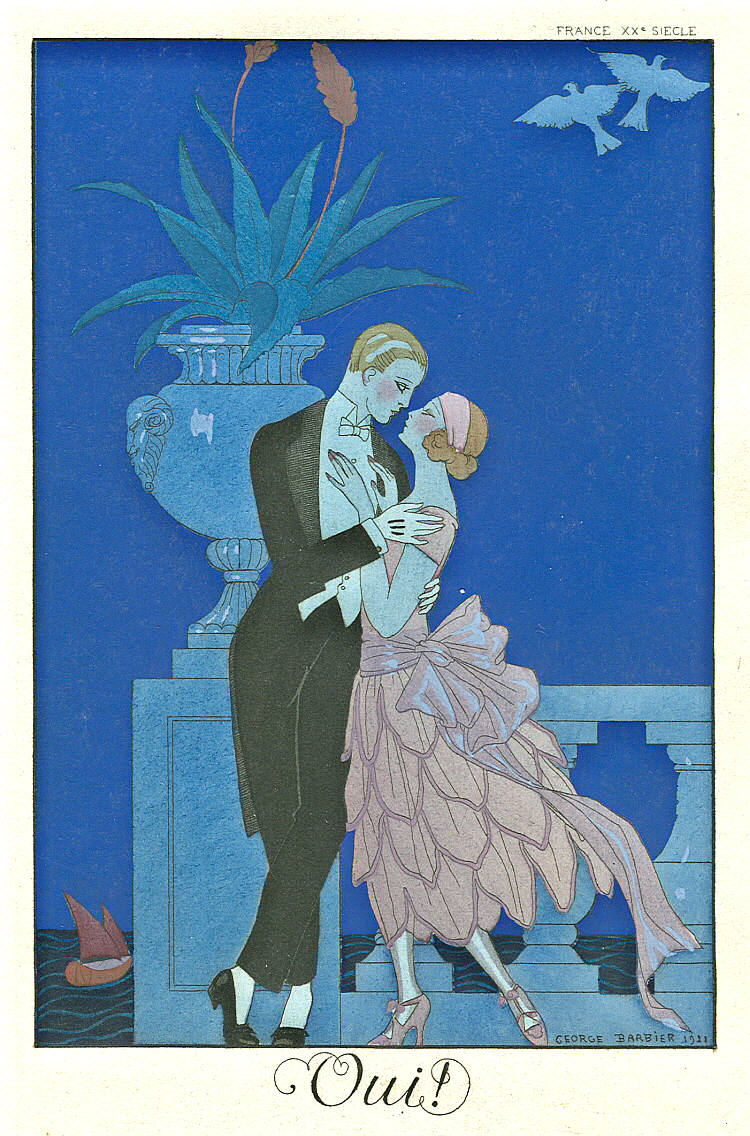 Oui by Georges Barbier